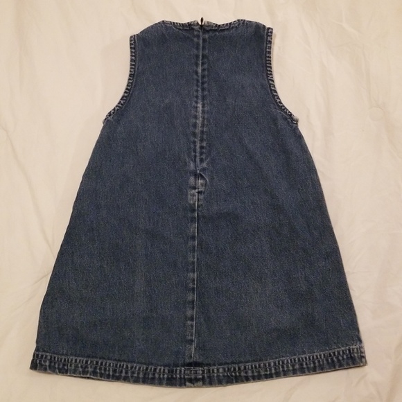 Girl's Denim Jumper - Picture 2 of 2